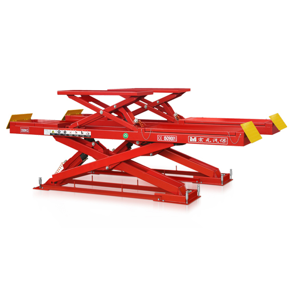 JSZM-D-834 In-Ground Pulley Scissor Lift